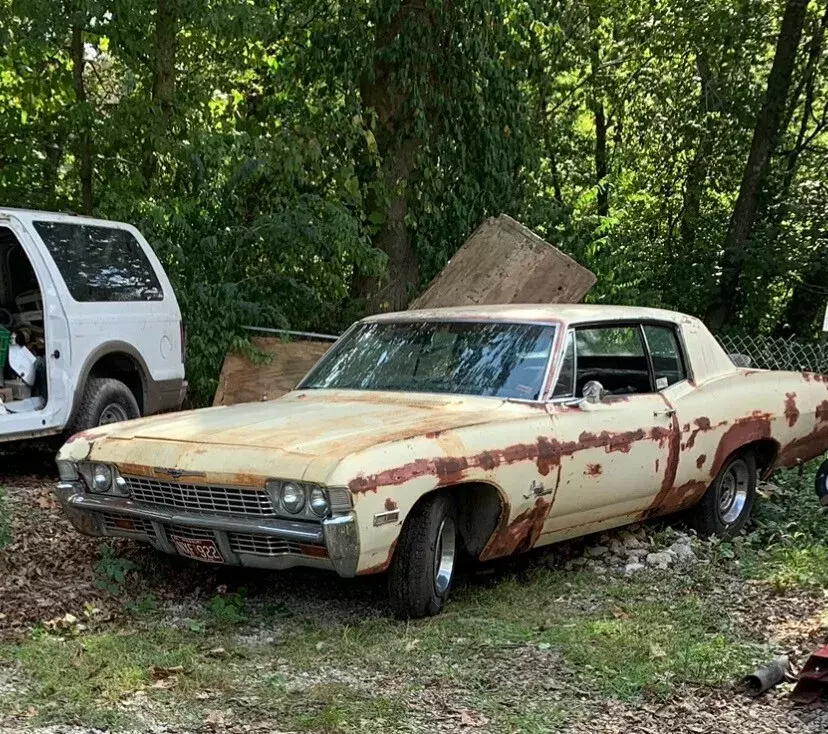 1968 chevrolet impala yellow rwd automatic custom