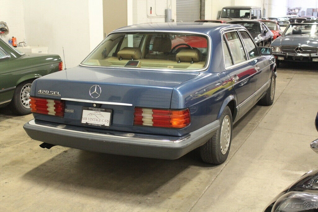 1986 420 sel used 4.2l v8 16v automatic rwd sedan no reserve!