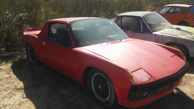 1972 porsche 914 4 1.8l project rust free arizona