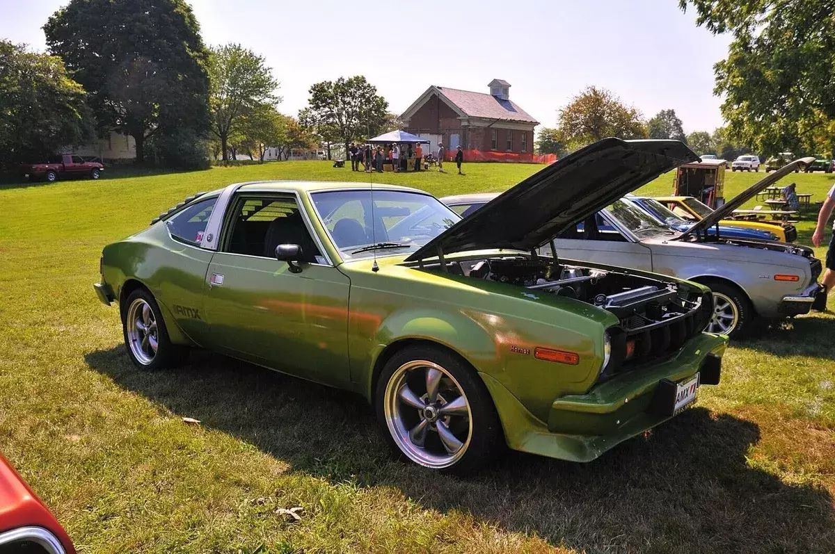 1977 amc hornet green amx