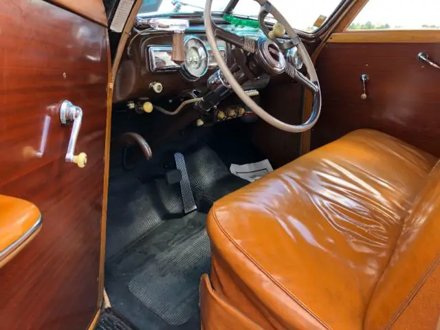 1948 pontiac silver streak â€œstandardâ€ woody wagon