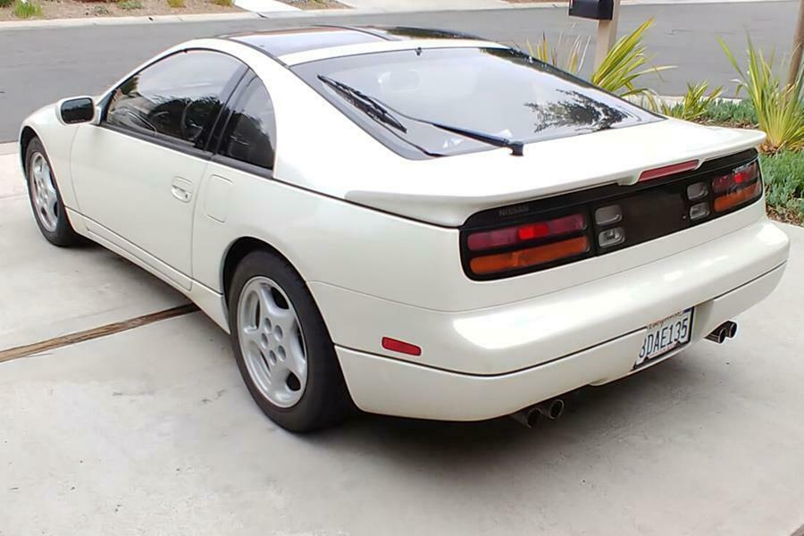 1990 nissan 300zx twin turbo 128,033 miles white manual