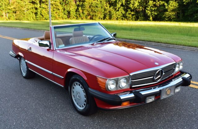 1987 mercedes 560sl r107 only 51k original miles we ship and export worldwide!!!