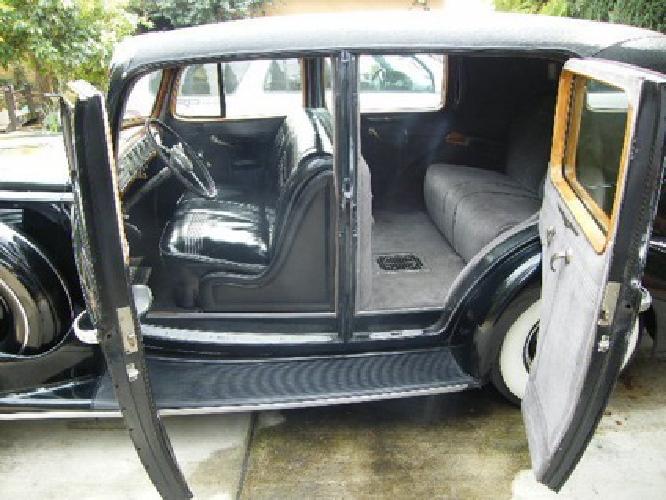 1938 packard super eight chauffeured sedan in westminster, ca