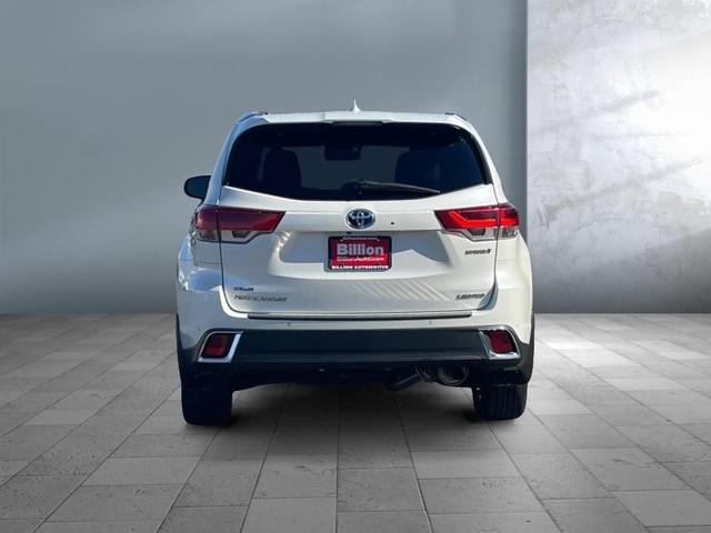 2019 toyota highlander hybrid limited