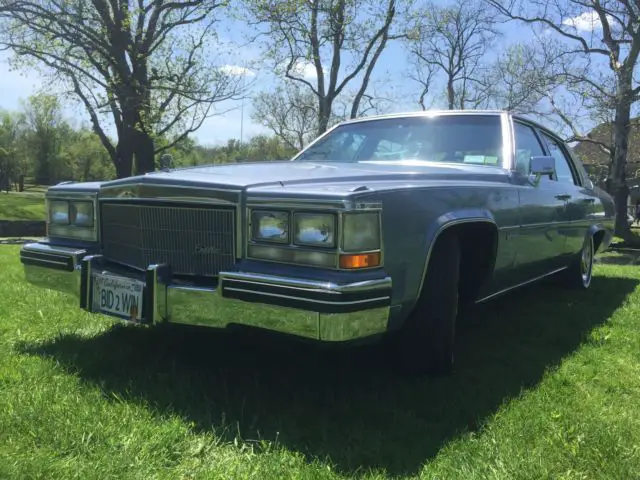 1983 cadillac sedan deville one owner 45,000 actual miles no reserve auction