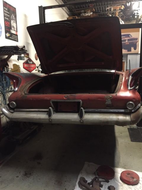 1960 chrysler 300f 413 long ram mopar project super rare nascar barn find ratrod