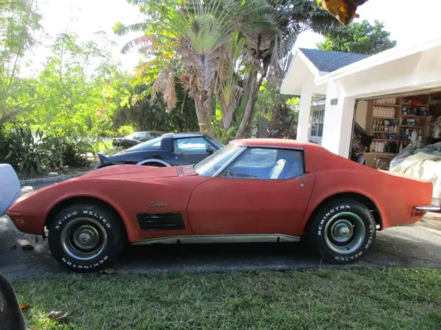 1972 corvette barn find, numbers matching, same owner since 81, no reserve