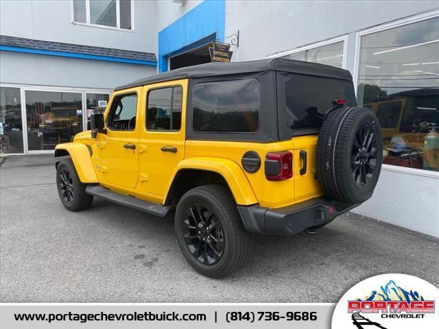 2021 jeep wrangler unlimited 4xe sahara