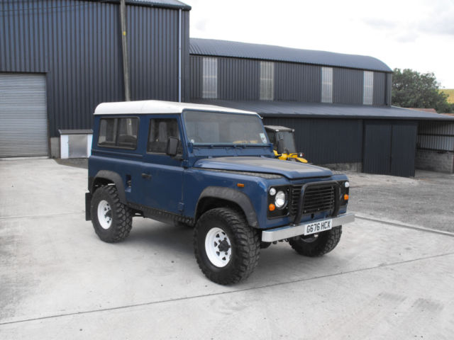 land rover defender 90 station wagon 1989 full professional refurbishment