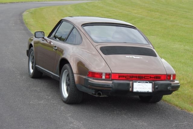 1980 porsche 911sc sunroof coupe