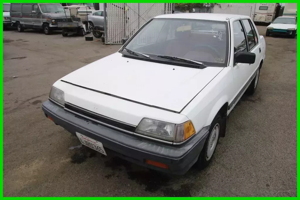 1987 honda civic 1.5 l 4 cylinder no reserve