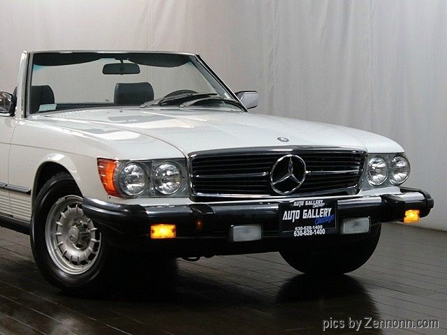 2dr roadster 380sl 1981 mercedes-benz 380 series 5107 miles