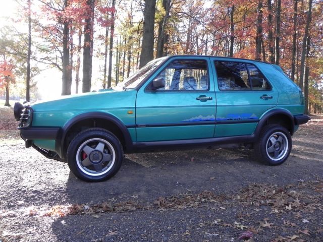 1990 golf country syncro 4wd. 18k mi from new. a vw enthusiast dream