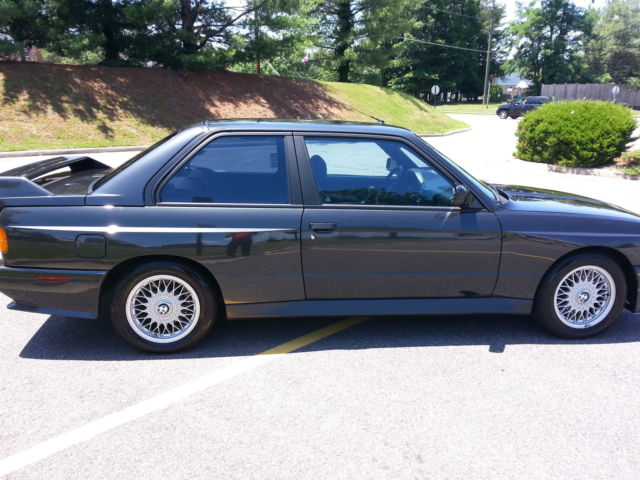 1989 bmw m3 - diamond schwarz (black) original owner u.s specifications