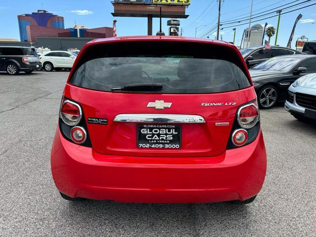 2016 chevrolet sonic ltz
