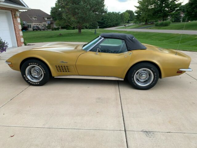 1972 chevrolet corvette convertible no reserve