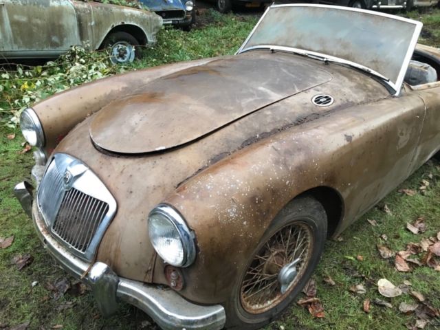 1960 mga roadster , barn find , restoration project , solid , complete low res