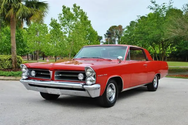 1963 pontiac grand prix restored 389 v8 tri-power pristine show car!