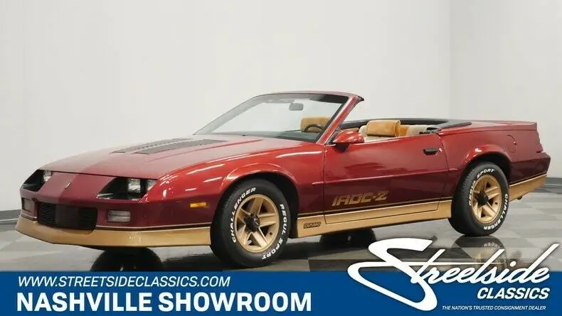classic vintage convertible camaro