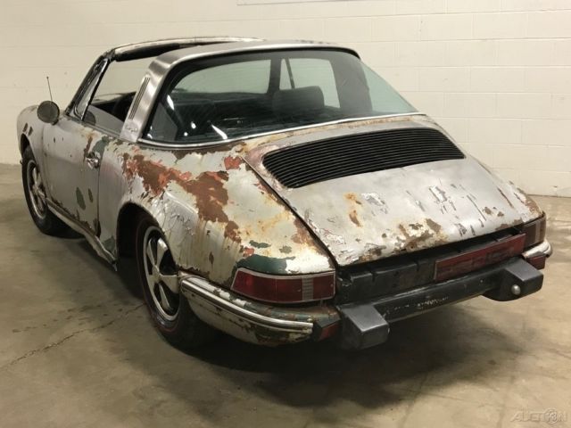 1971 porsche 911t targa matching numbers, coa!