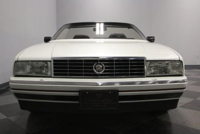 1992 cadillac allante 114009 miles pearl white convertible 4.5 liter v8 4 speed