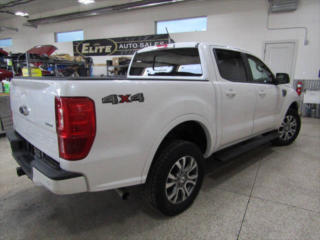 2019 ford ranger lariat 4x4 4dr supercrew 5.1 ft. sb