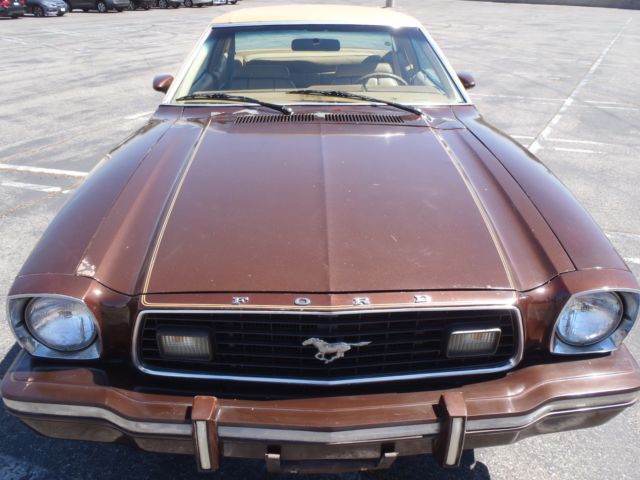 1975 ford mustang ii ghia hollywood movie car