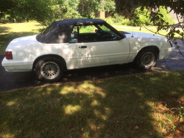 1985 ford mustang lx convertible 5.0 h.o. pony cobra stang gt mach cruiser vert