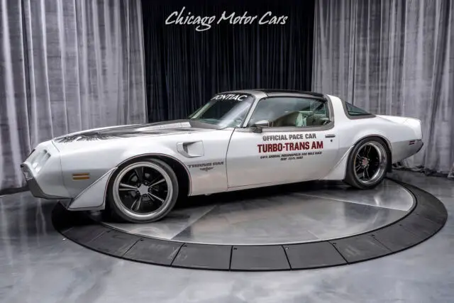 1980 pontiac firebird turbo trans-am pace car cameo white