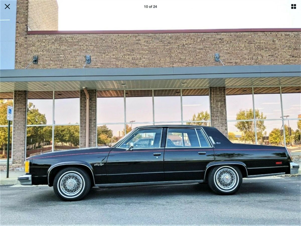 1979 oldsmobile ninety-eight 5.7 sedan black rwd automatic regency