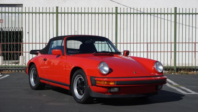 1988 porsche 911 carrera g50 convertible