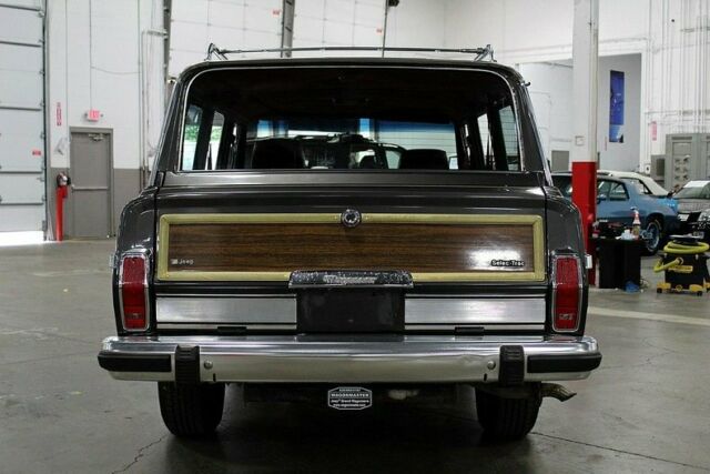 1985 jeep grand wagoneer 46256 miles dark gray automatic