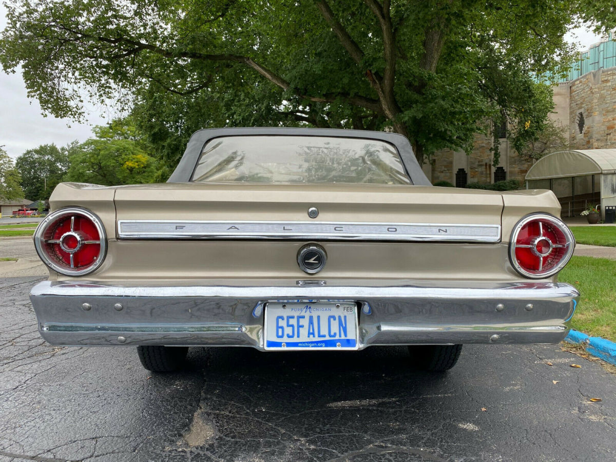 1965 ford falcon futura convertible 33k miles - 1 family owned - special history