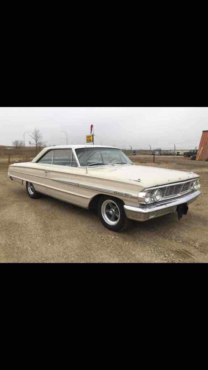 1964 ford galaxie 500 brown rwd manual galaxie 500