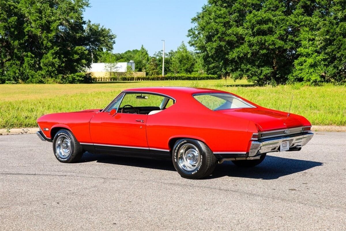 1968 chevrolet chevelle ss super sport red