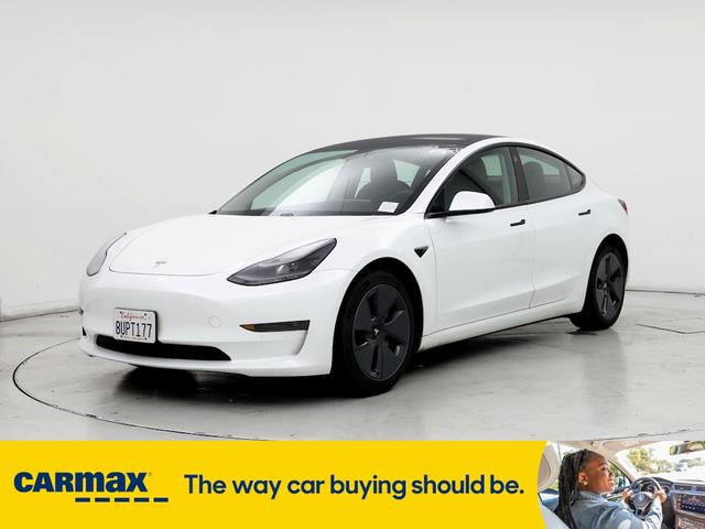 2021 tesla model 3 standard range plus