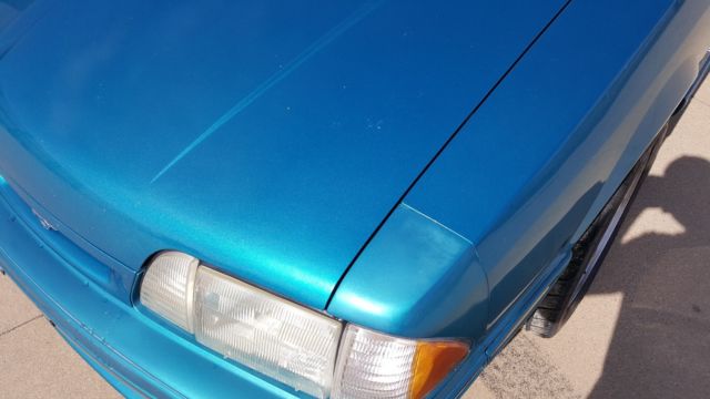 1993 mustang cobra teal gray leather
