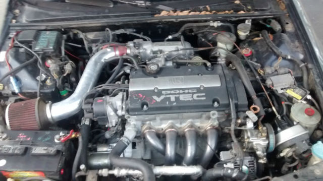 jdm h22 engine swap 85k skunk 2 coilovers 18" konigs new custom paint