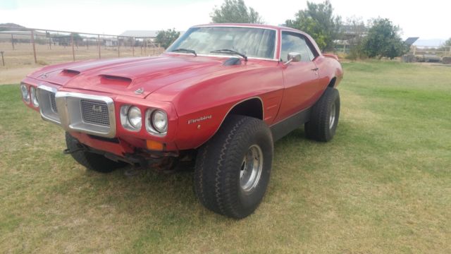 1969 pontiac firebird 4x4 no reserve