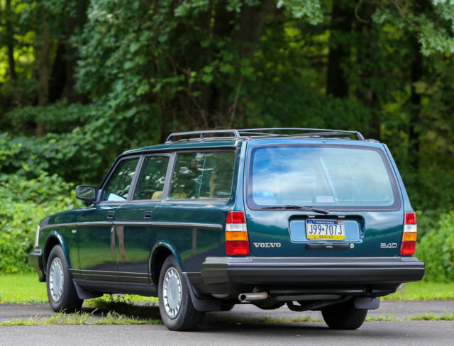 1990 volvo 240 wagon rare collectible automatic leather 130k mi classic