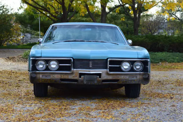 classic car 1967 oldsmobile delmont 88 with rocket engine all original