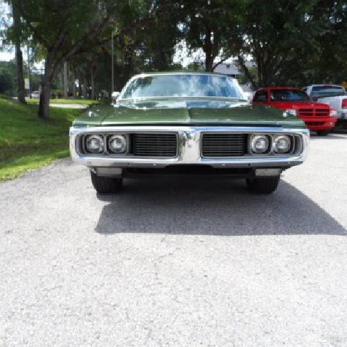 ^**^^73 dodge charger used muscle car automatic rwd coupe 318v8 leather air con in climax, nc