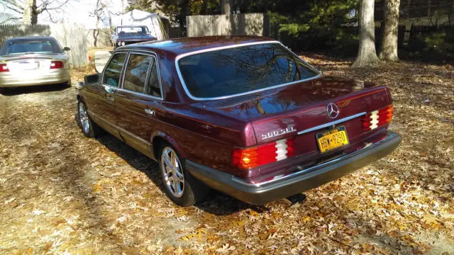 1985 mercedes-benz sel sedan beautiful condition second owner