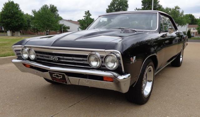 1967 chevrolet chevelle super sport 4spd 4whl disc brks rotisserie stunning!