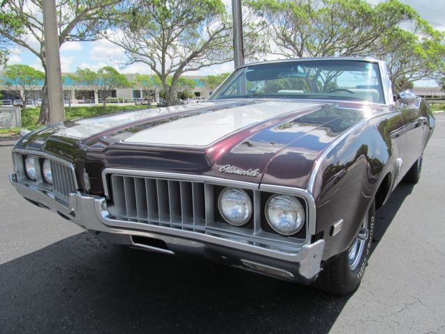 1969 oldsmobile cutlass supreme convertible restored classic hot rod antique nr!