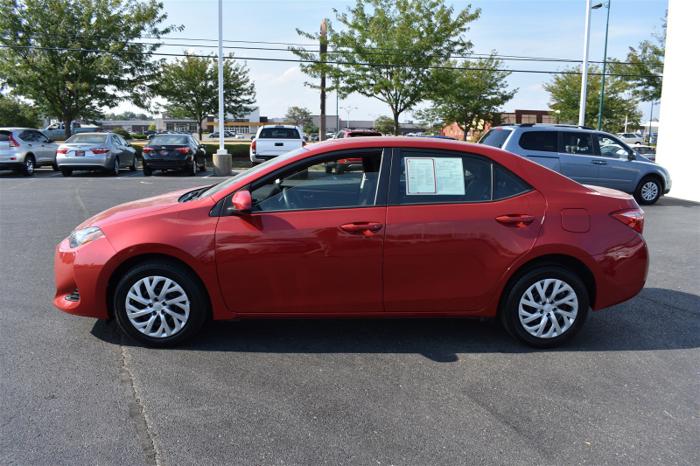 certified 2017 toyota corolla le clarksville, in 47129 for sale in cementville, indiana