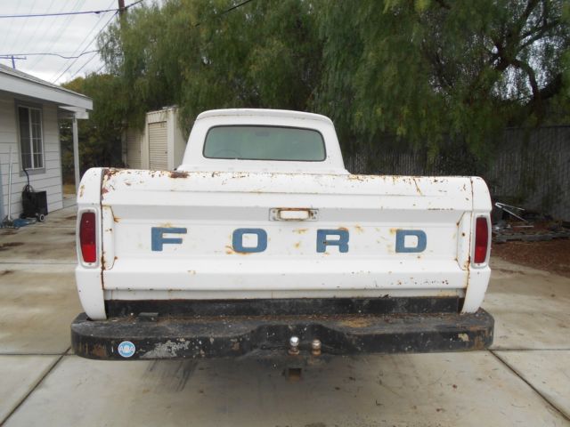 f100 v8 solid straight california truck barn find low reserve 1966 more look !!!