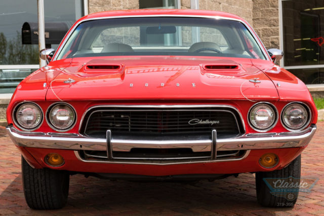 1972 dodge challenger red