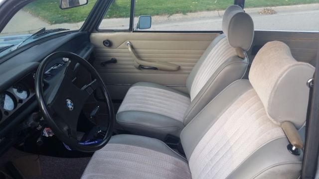 1976 bmw 2002 solid engine pastel blau sedan